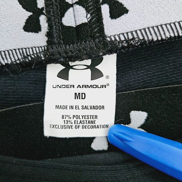 Under Armour Womens Compression Ankle Pants Blue Size MD Polyester Cold Gear - Picture 4 of 11